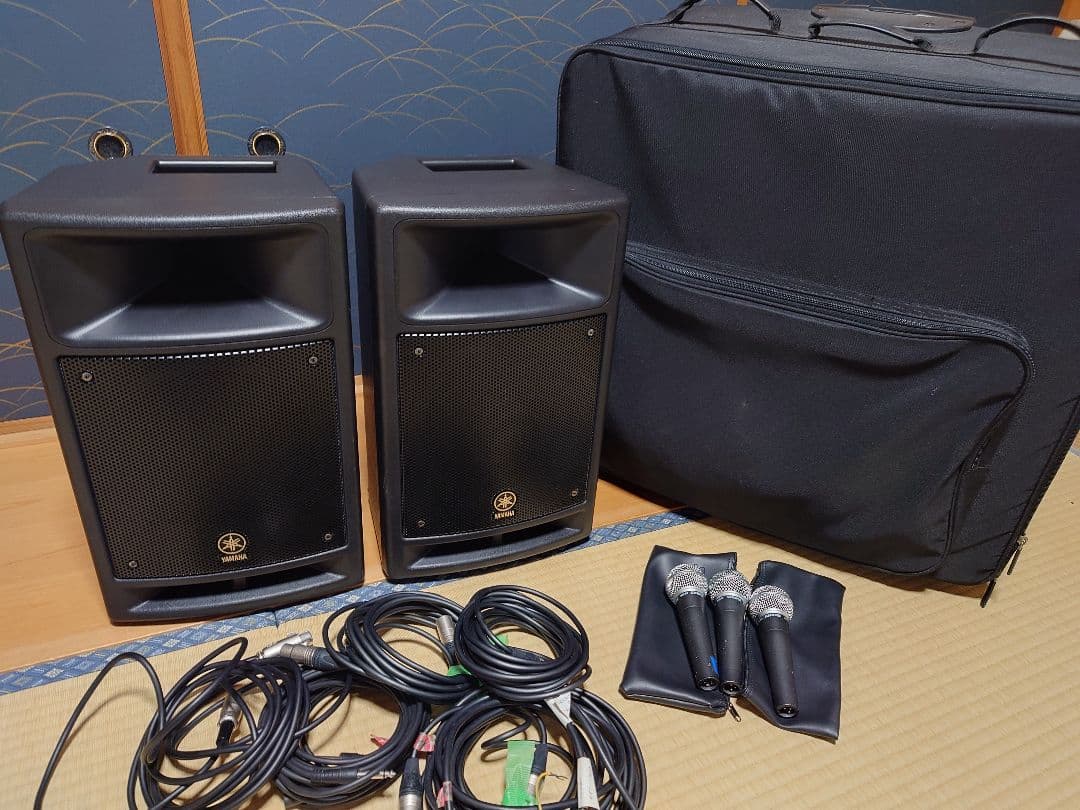【atom】YAMAHA ポータブルPAシステム　STAGEPAS 300