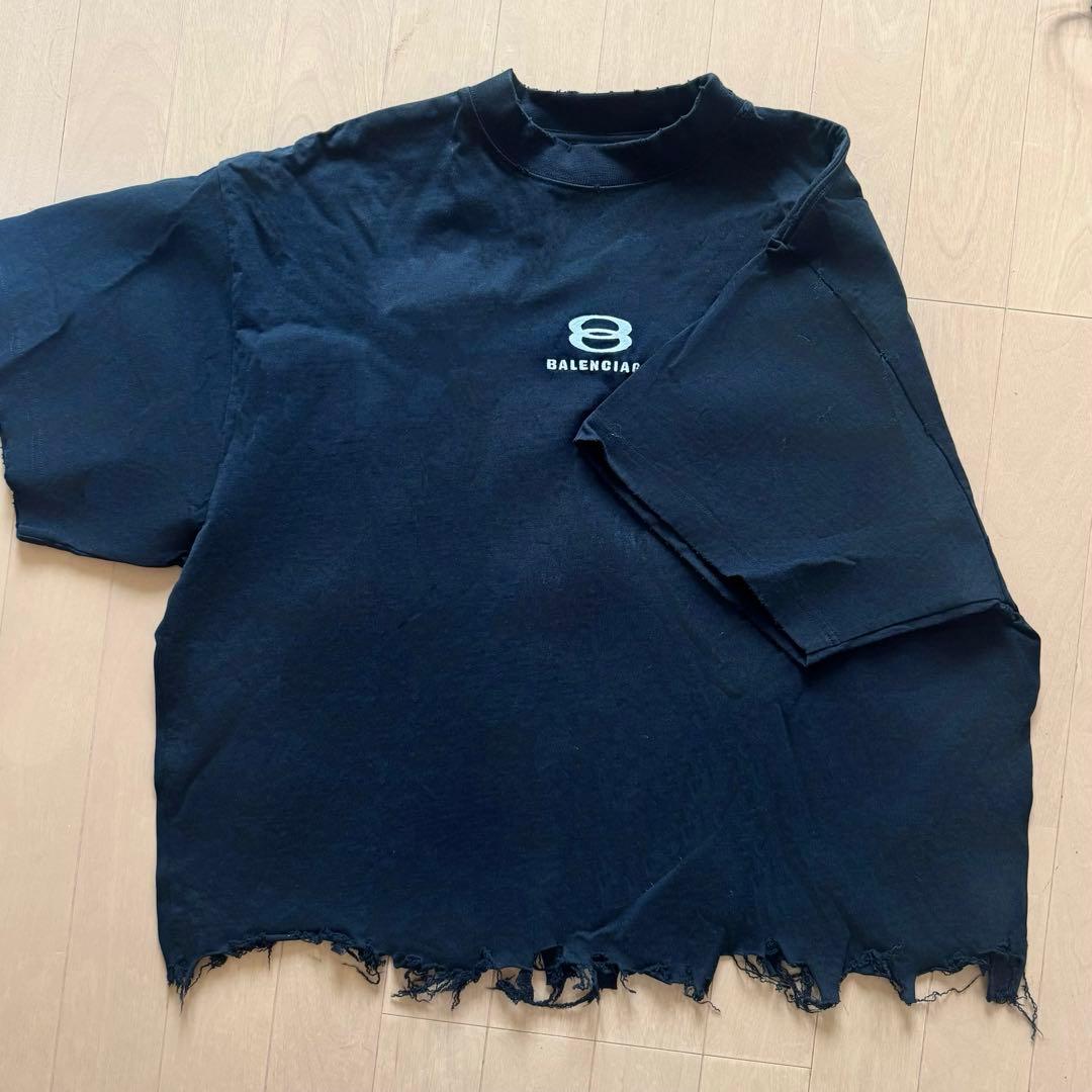 トップス balenciaga UNITY SPORTS ICON CROPPED T