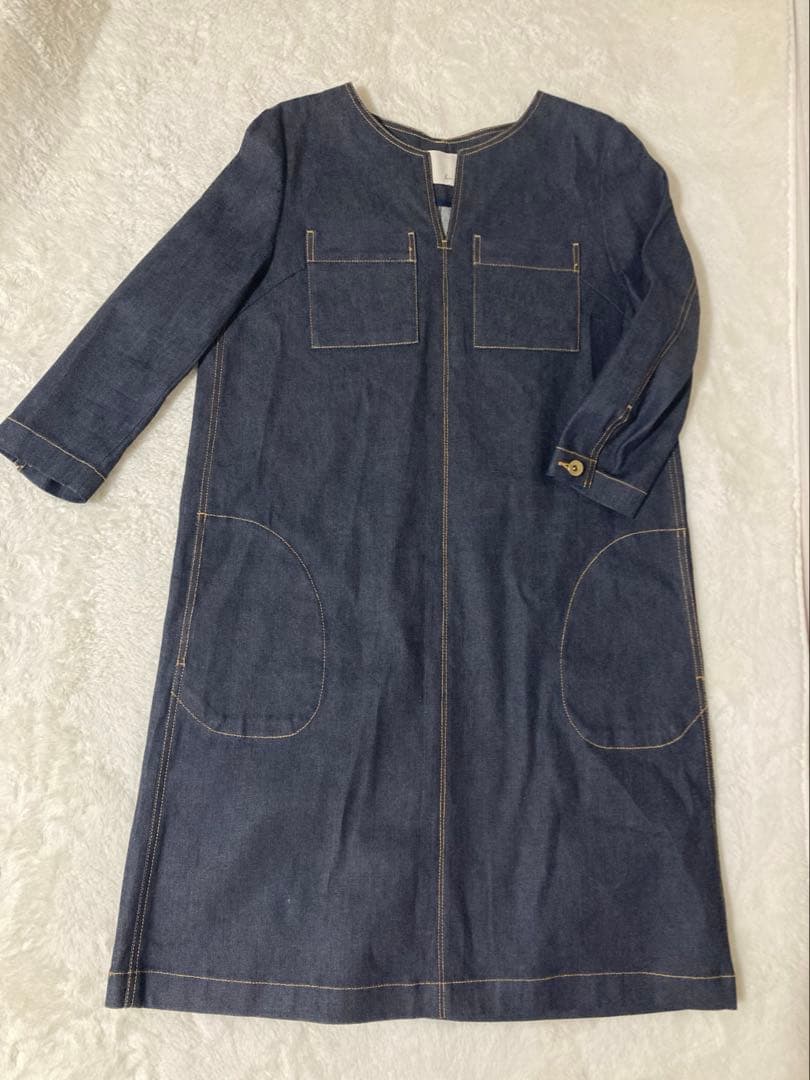 美品✨ loin. ロワン　井川遥　デニムワンピース