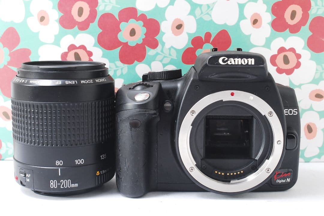 ❤初心者にオススメ❤Canon kiss N❤スマホに転送❤望遠レンズ❤