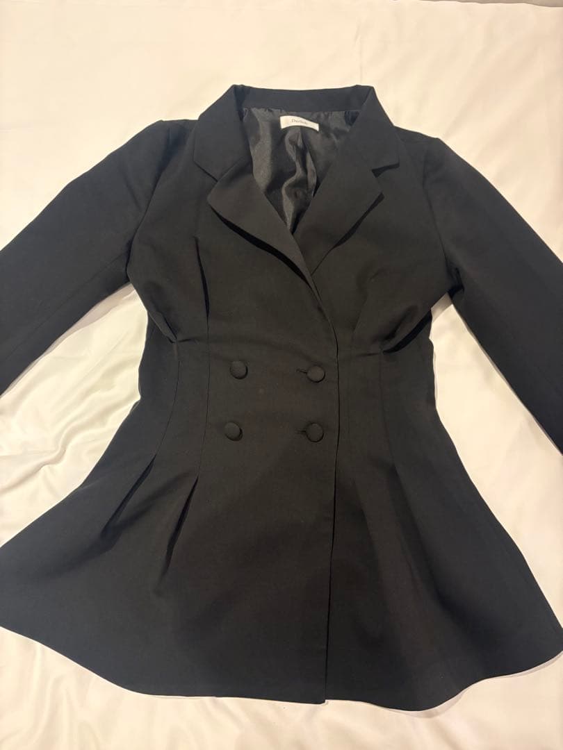 Darich パネルデザインシルエットぺプラムジャケット