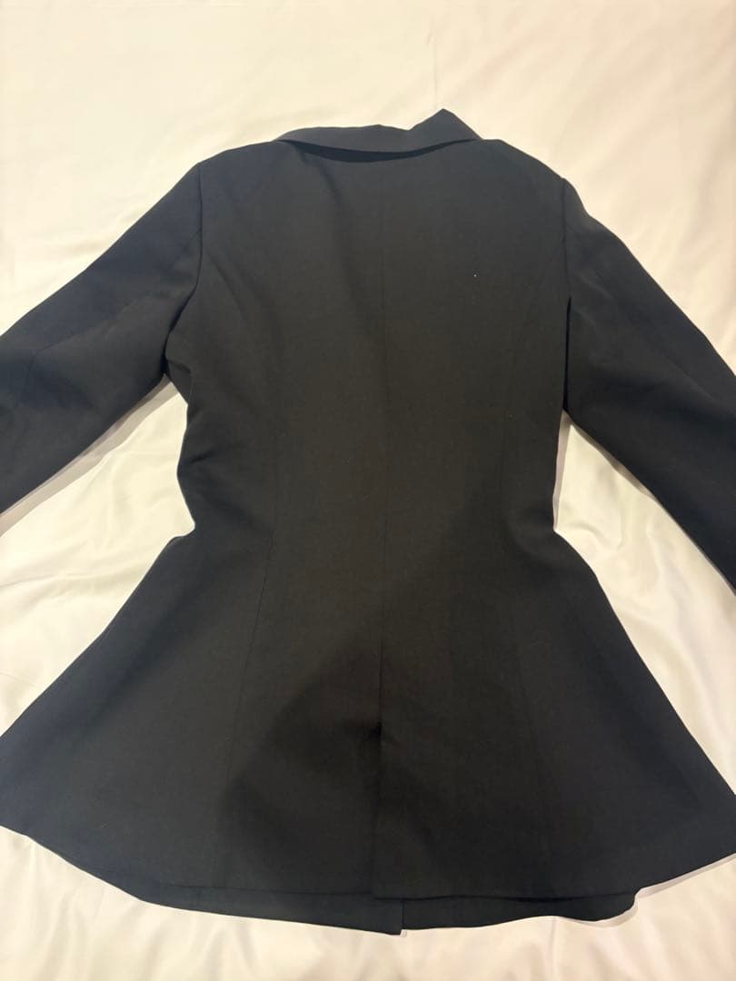 Darich パネルデザインシルエットぺプラムジャケット