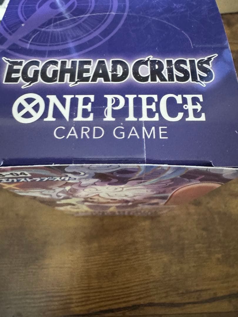 ONE PIECEカードゲームEGGHEAD CRISIS 6個セットテープ付き