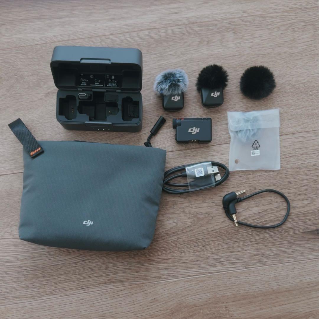 DJIMic Mini （2TX+1RX+充電ケース） マイクミニ