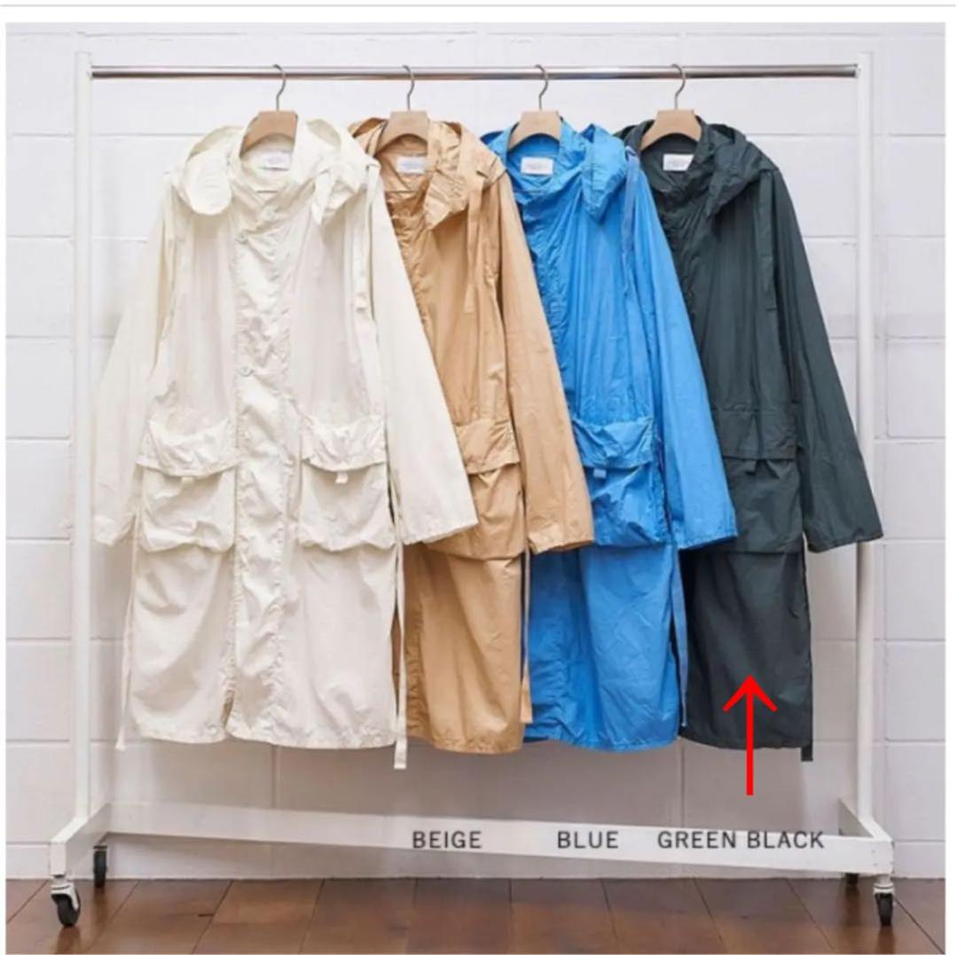 O*様 unused 21s/s ミリタリーコート　darkgreen新品未使用