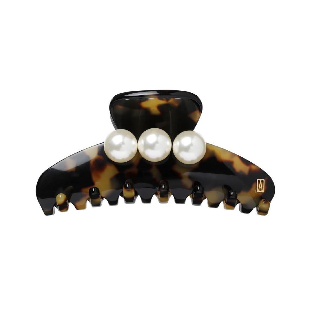 アレクサンドルドゥパリ M クリップ トーキョー パール ヘアクリップ べっ甲