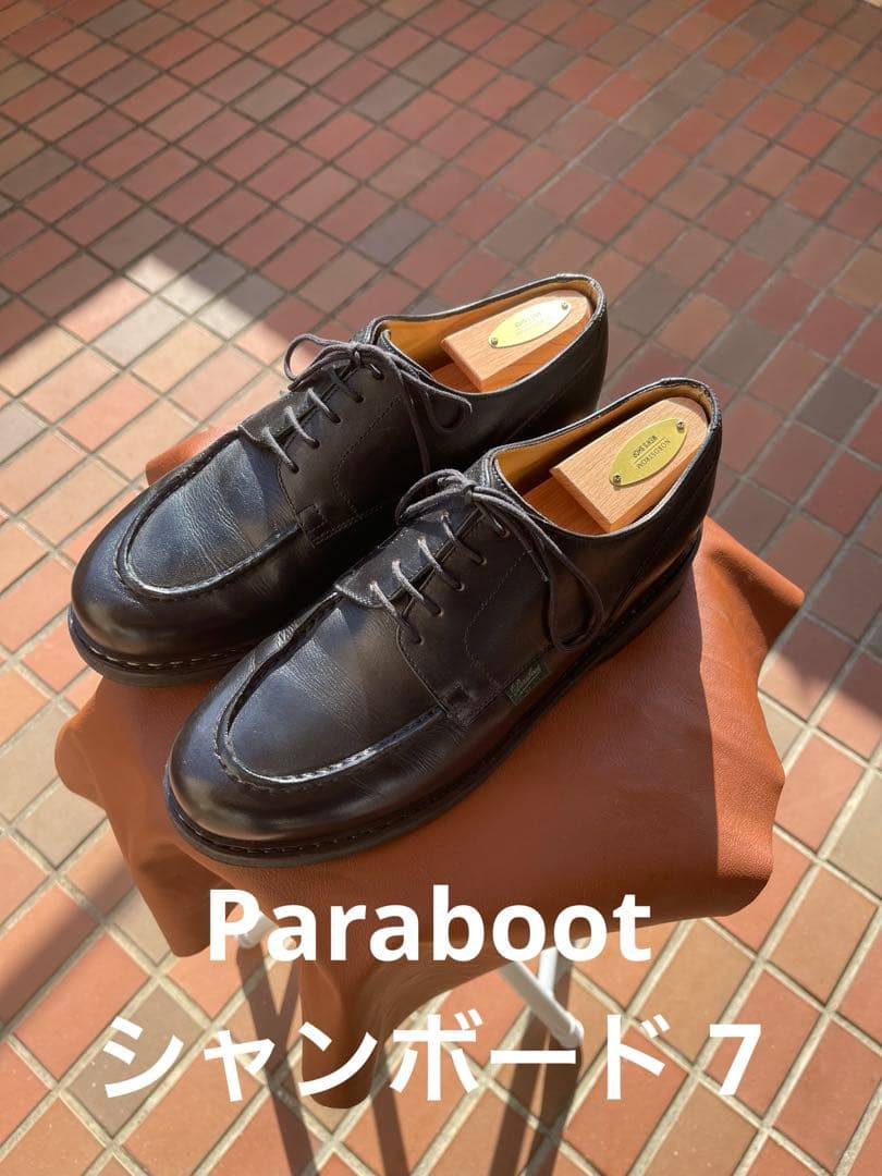 Paraboot CHAMBORD 7 Black パラブーツ シャンボード