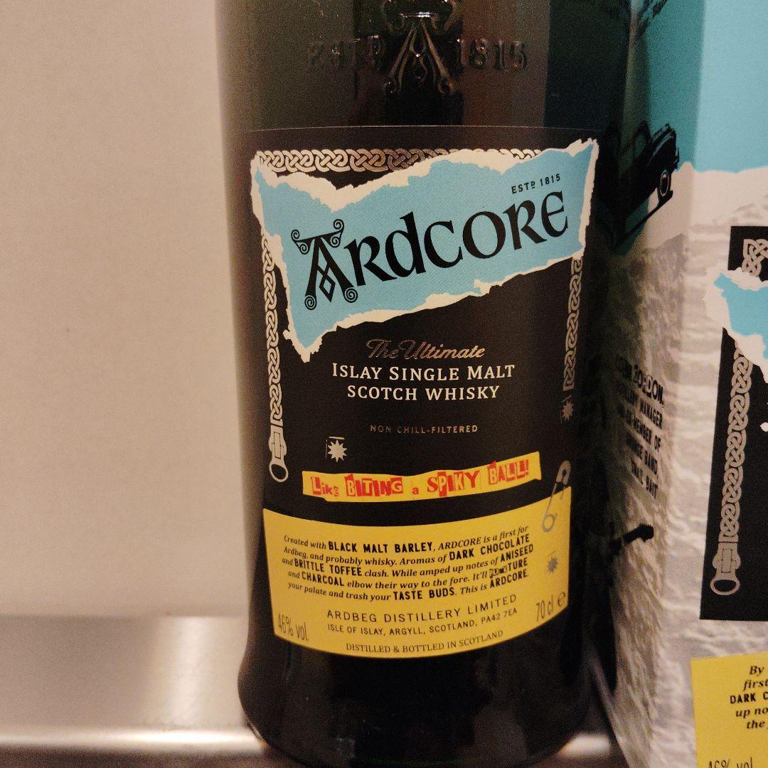 アードベッグ　アードコア　ウイスキー