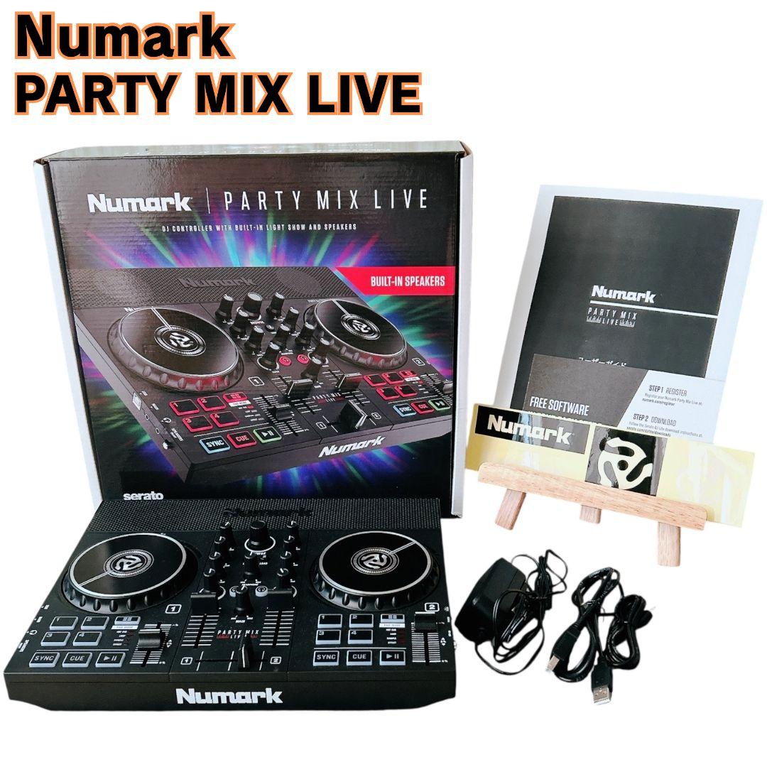【付属品完備】 Numark PARTY MIX LIVE DJ スピーカー内蔵