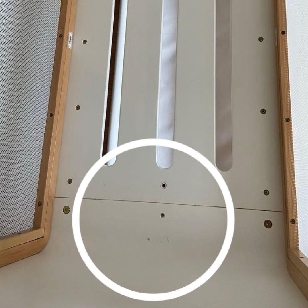 yamatoya リリワゴン2 ホワイト ベビーベッド