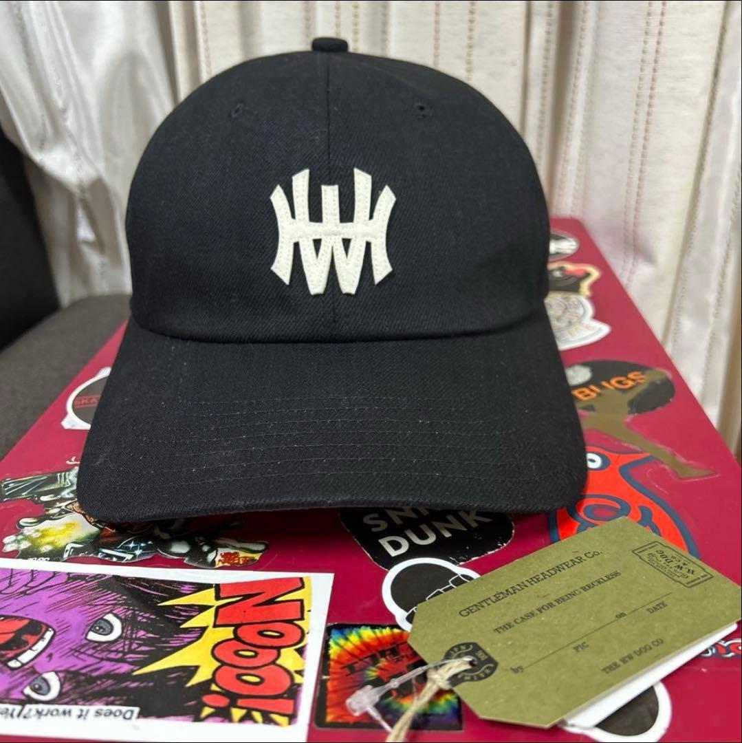THE H.W.DOG&CO ベースボールキャップ 黒　キャップ　CAP