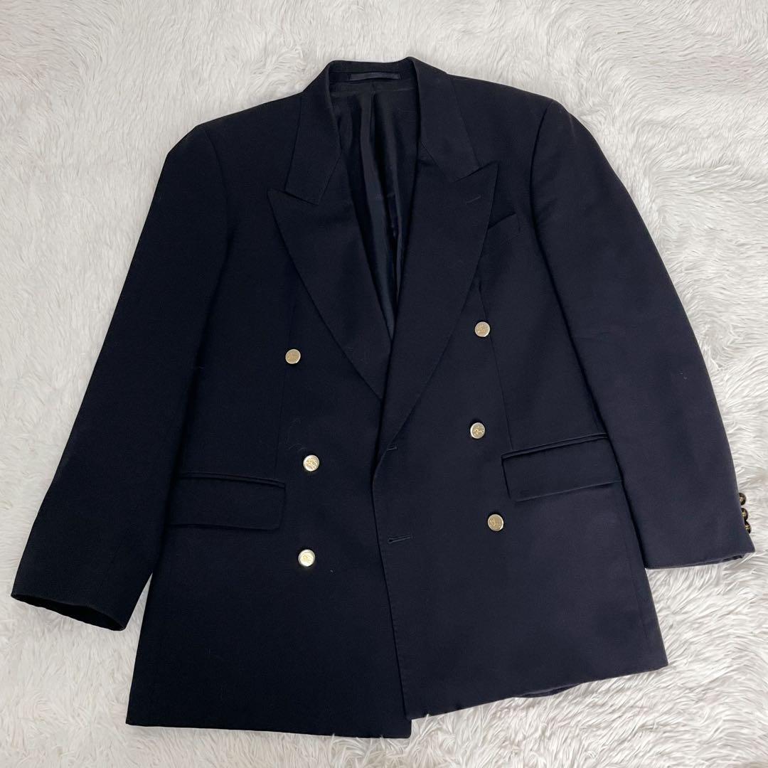 Burberry’s 紺ブレ 金ボタン ダブルブレザー 46R 英国製