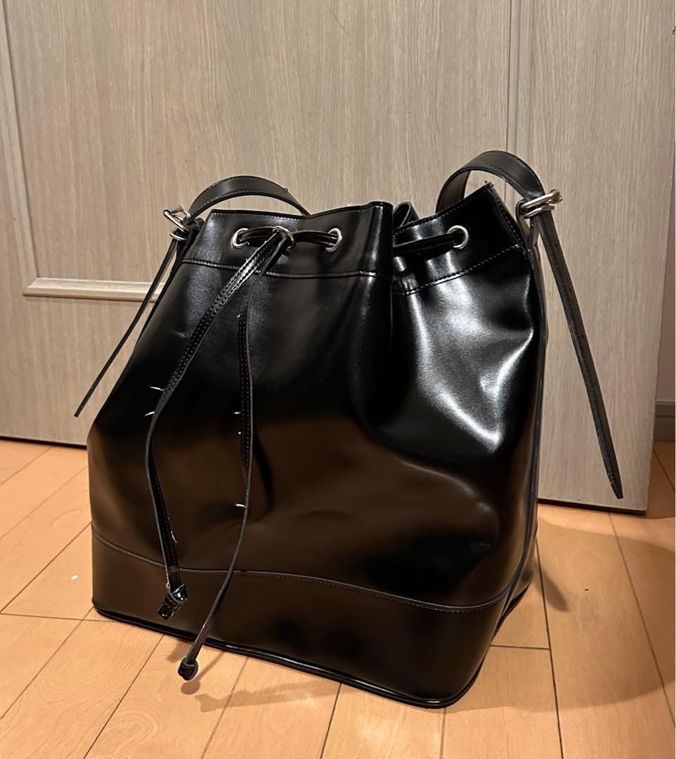 コムデギャルソン　バッグ ショルダーバッグ　レザー調