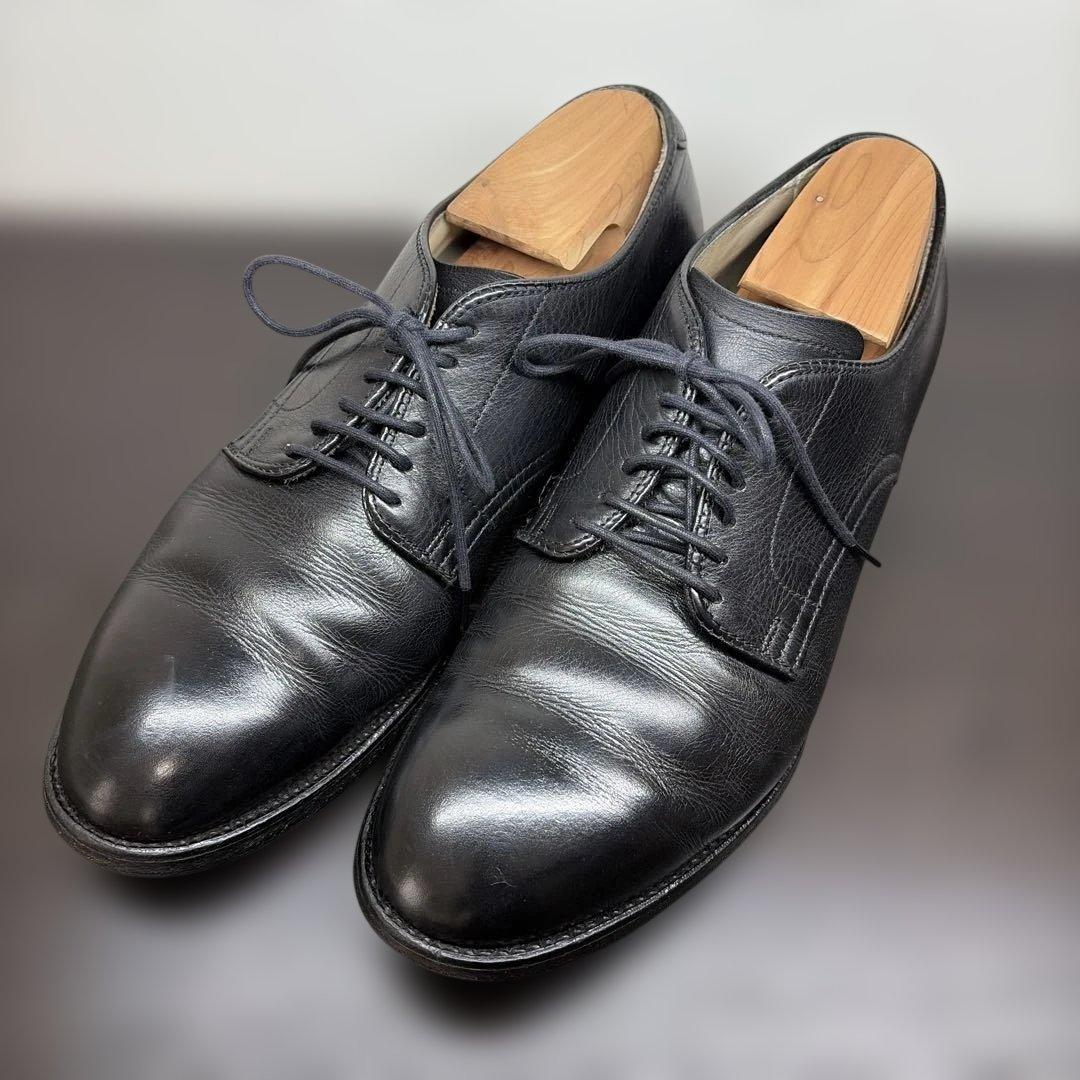 ALDEN オールデン プレーントゥ レザーシューズ 黒 SHIPS米国製