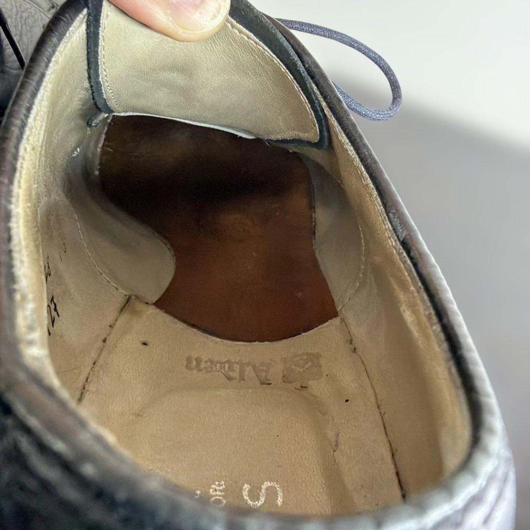 ALDEN オールデン プレーントゥ レザーシューズ 黒 SHIPS米国製