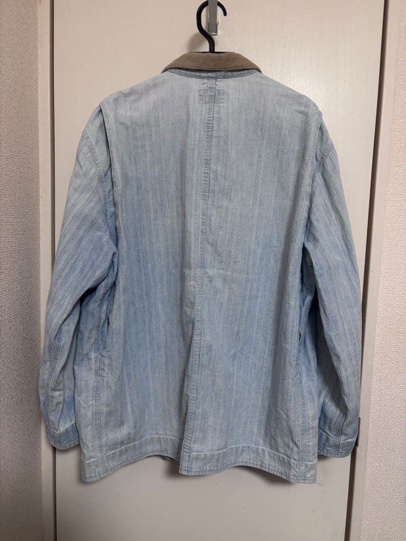 希少 80s ラルフローレン　カバーオール　ヘリンボーン　USA製　白タグ