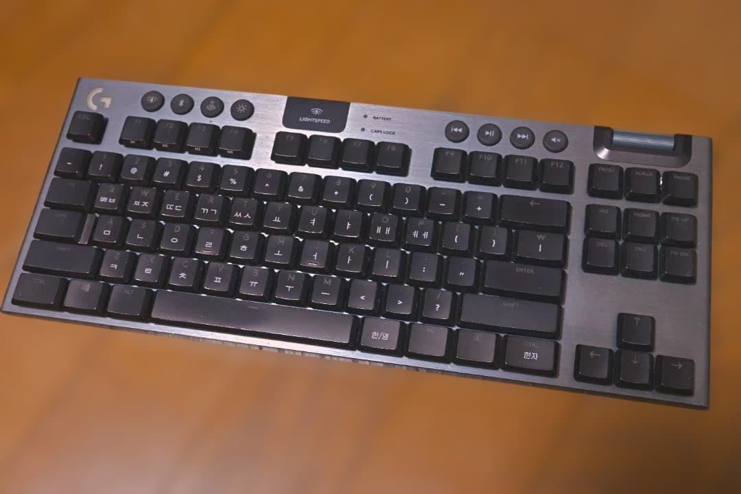LOGICOOL - G915 TKL ワイヤレスキーボード 韓国語 US配列