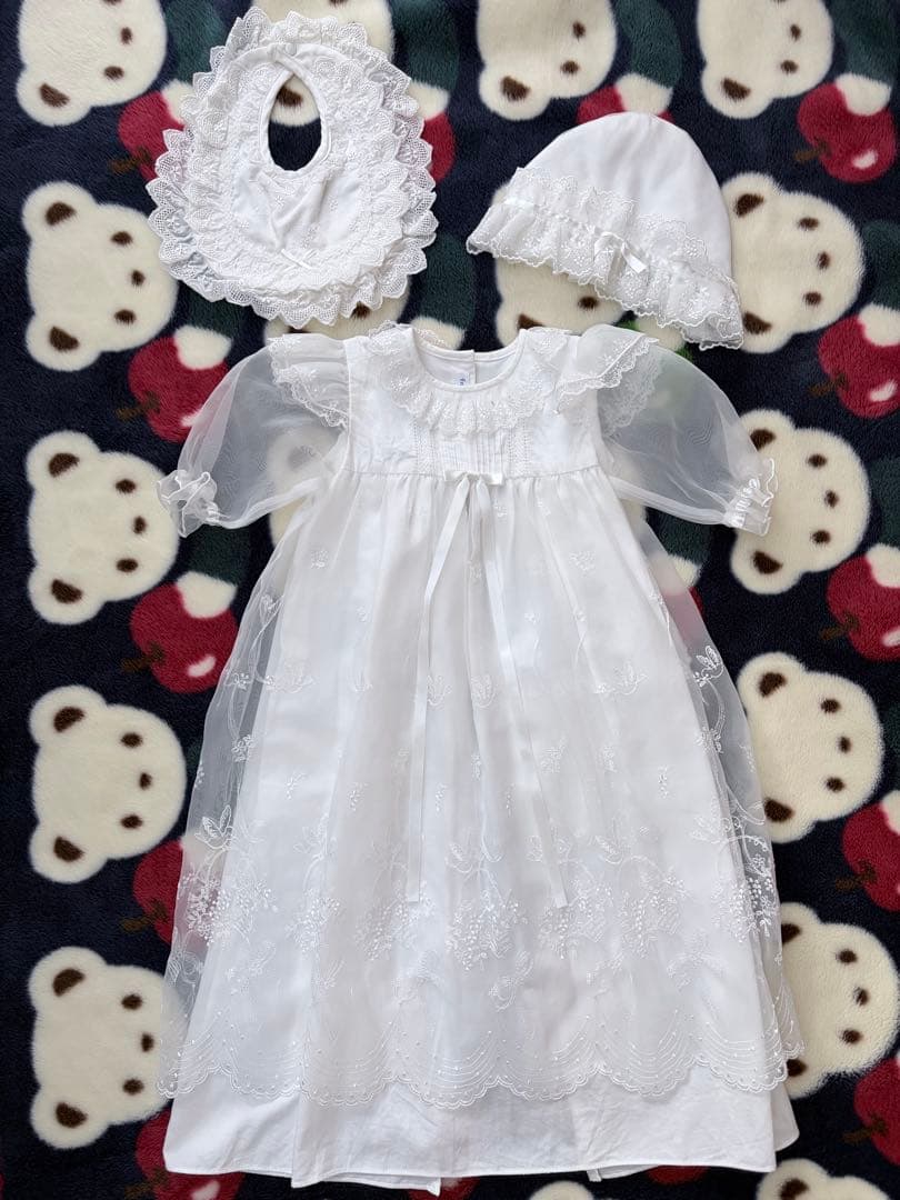 familiar ベビードレス　帽子　スタイ