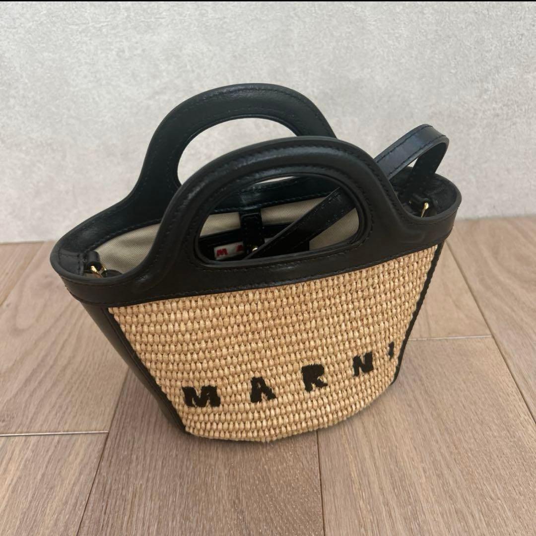MARNI マルニ Tropicalia micro ブラックレザー