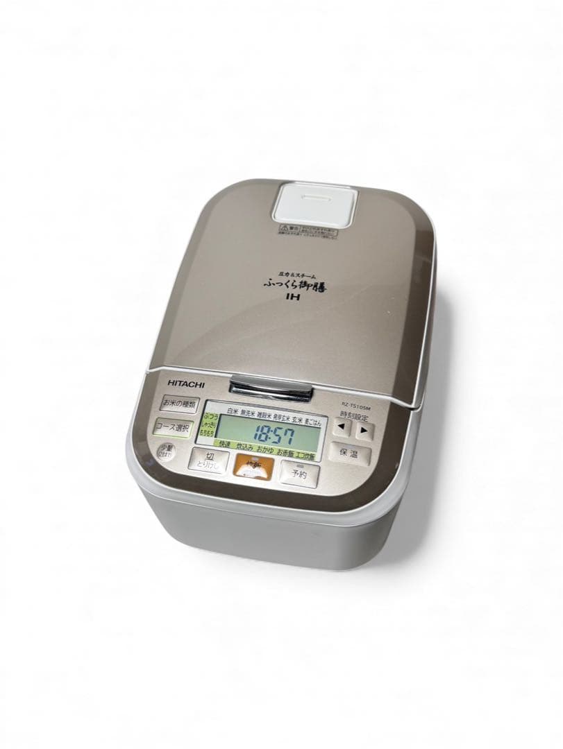 美品　2023年製 日立　ジャー炊飯器　5.5合炊き　RZ-TS105M