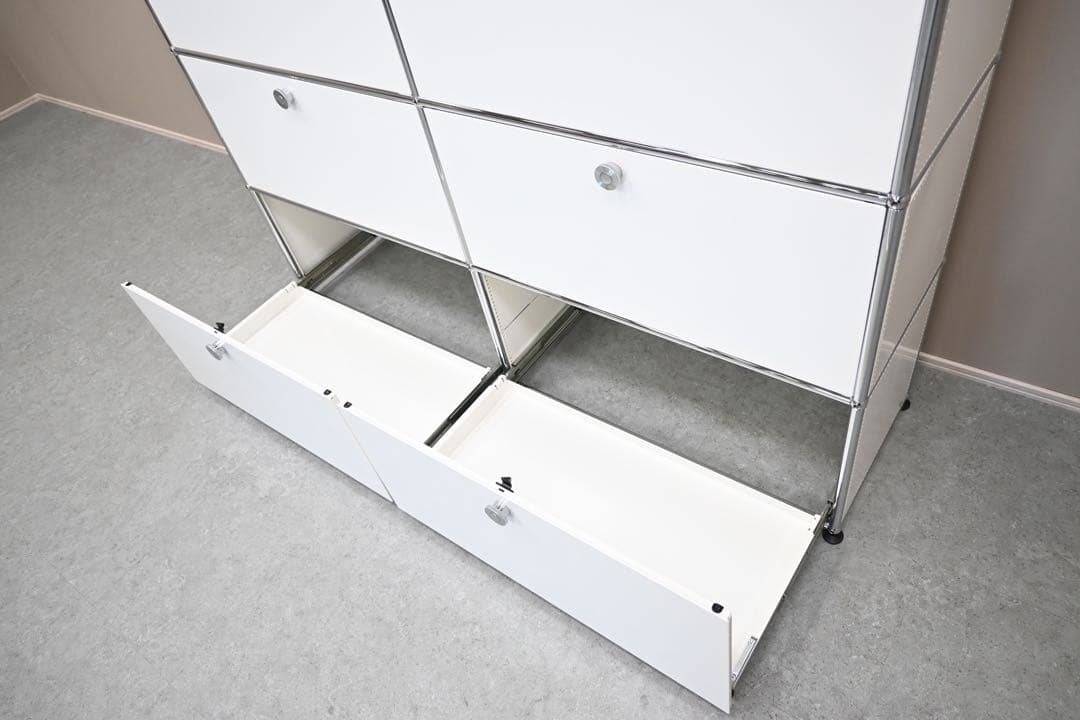 【展示極美品】 USMハラー サイドボード システムキャビネット