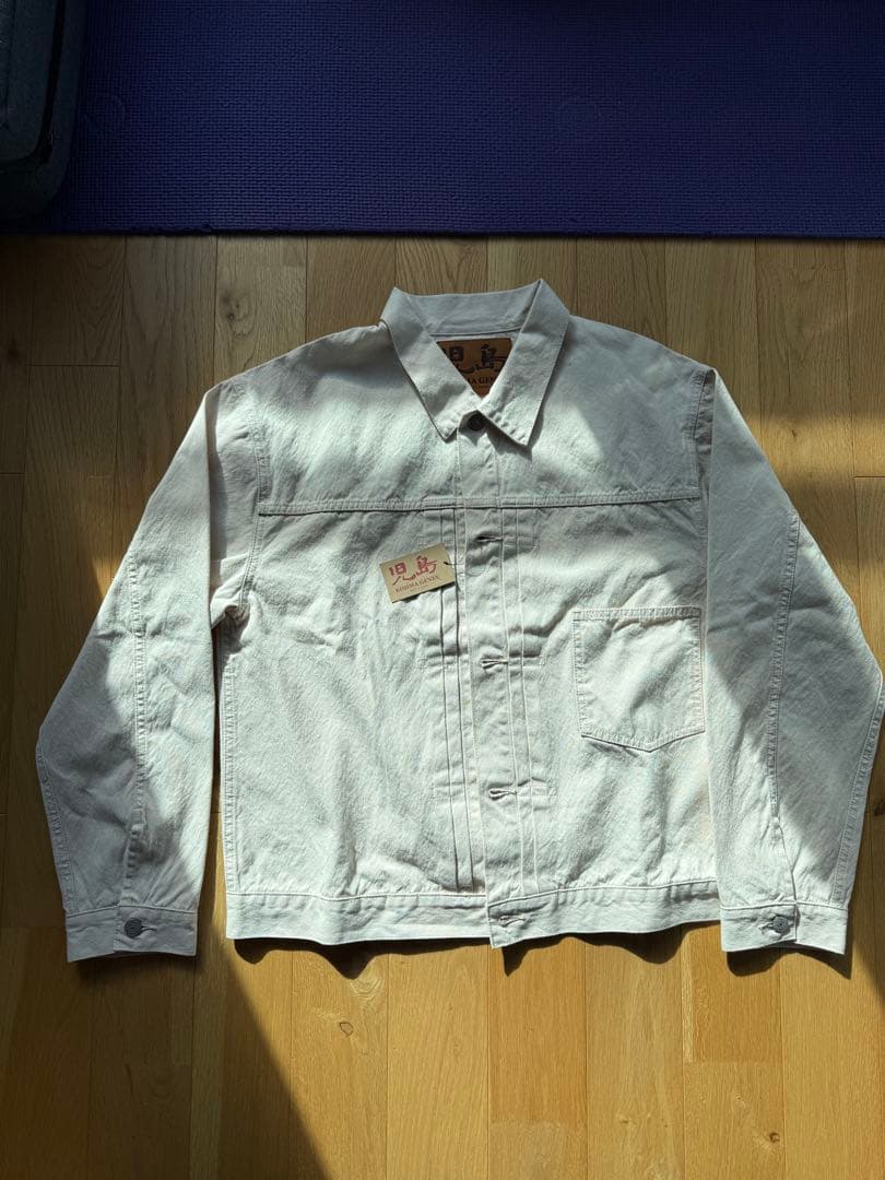 KOJIMA GENES ホワイトデニムジャケット XXL 児島ジーンズ