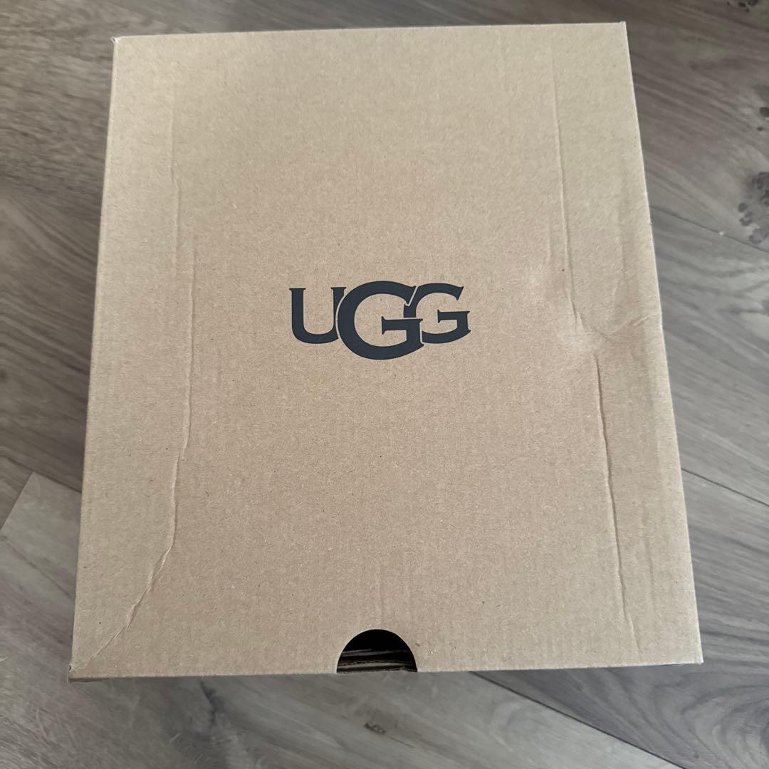 UGG グレー W DISCO SLIDE スライドサンダル