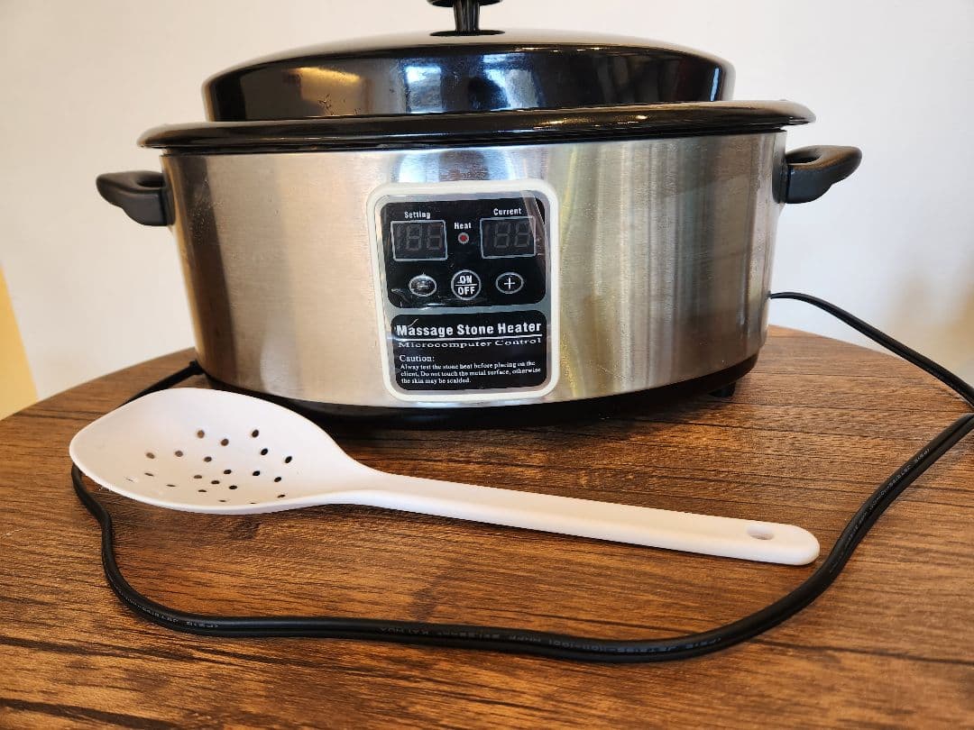 ホットストーンウォーマー、ストーン21個付き