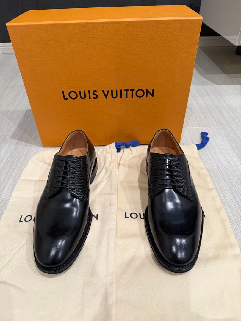 ルイヴィトン レザー シューズ サイズ6 25cm相当 箱・保存袋付 正規品