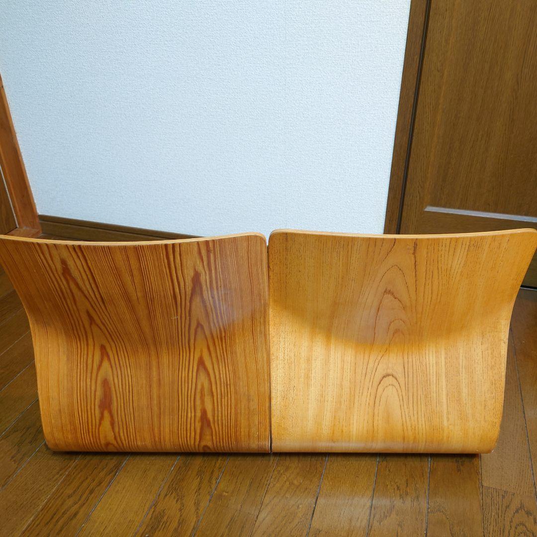 天童木工　座椅子4脚　S-5046KY-ST 藤森健二　①