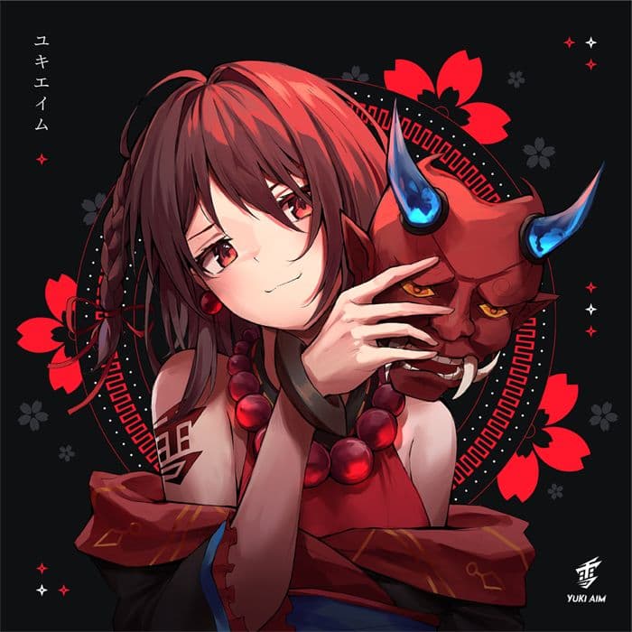 yukiaim 2022 drop1　鬼（黒）