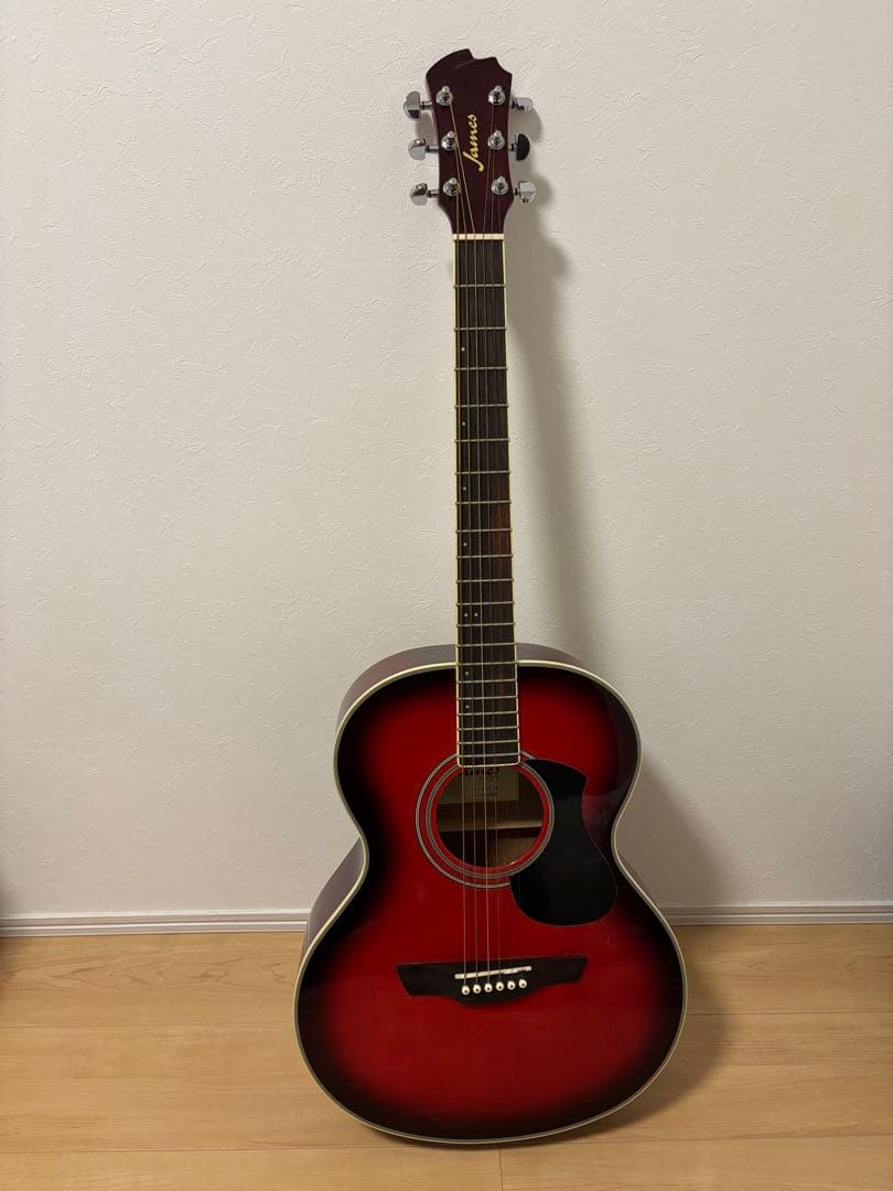 James アコースティックギター ライトレッドバースト　J-300A LRB