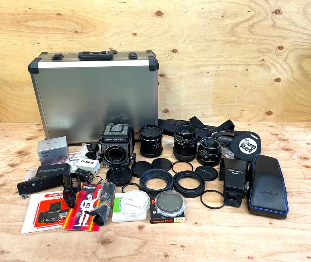 Mamiya マミヤ RB67 中判カメラ レンズ2本 付属品あり