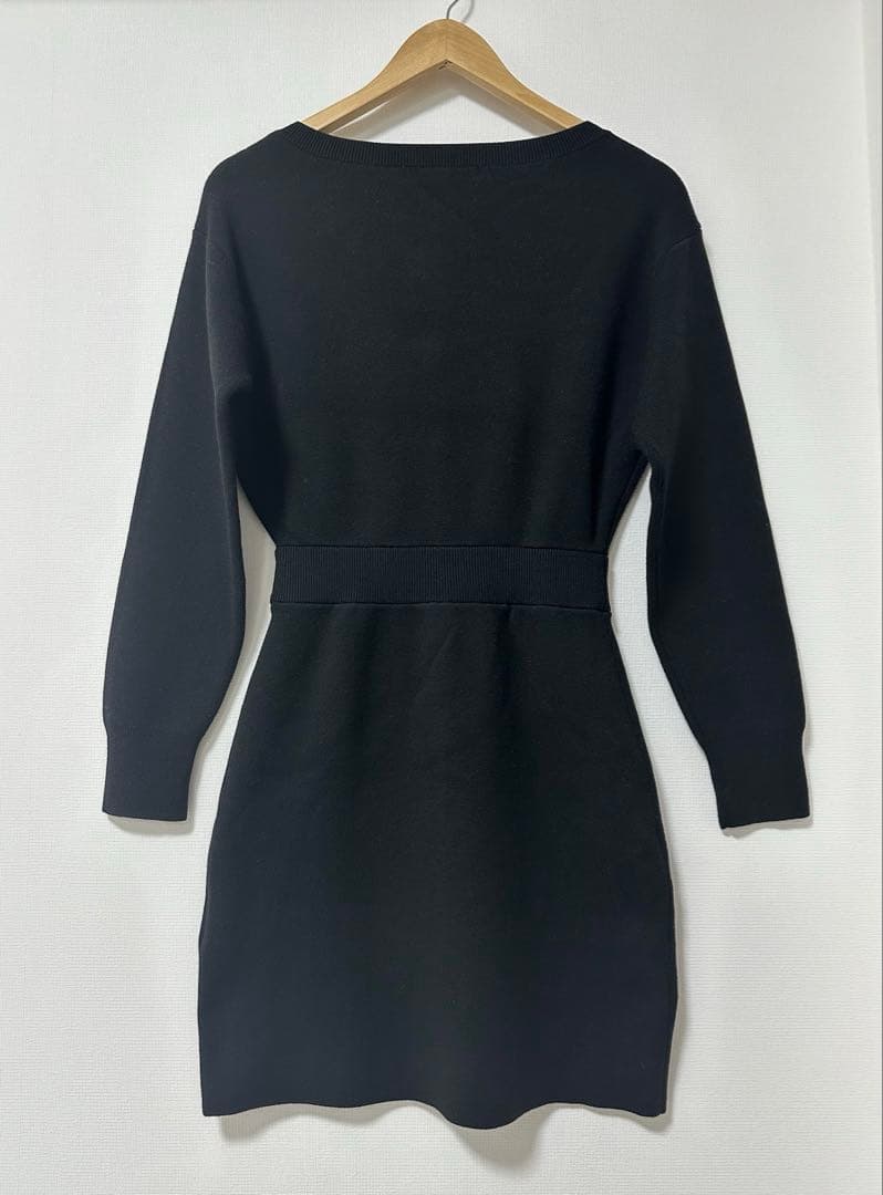 美品 herlipto Simone Knit Mini Dress ワンピース