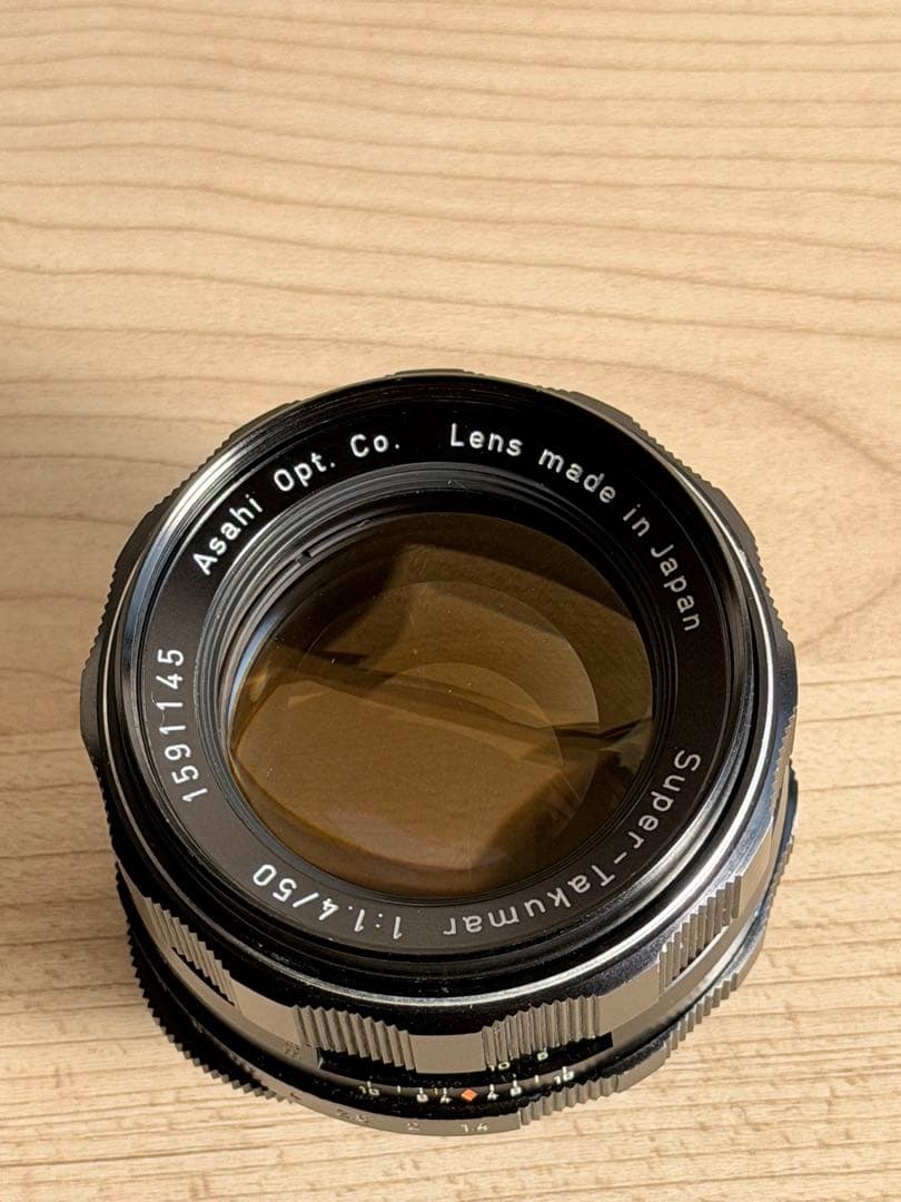 【希少 8枚玉】Super-Takumar 50mm F1.4 前期型 M42