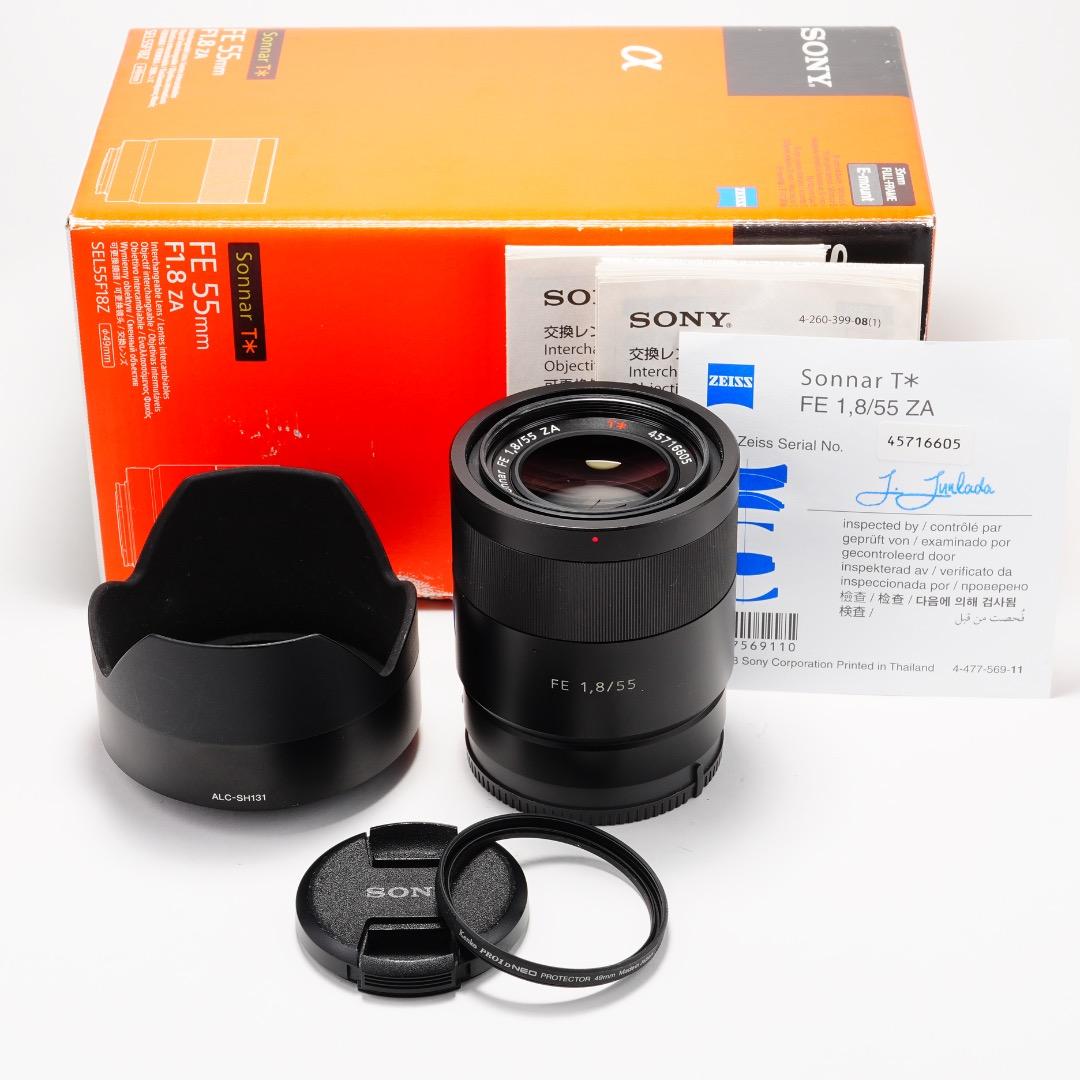 【極美品】神レンズ SONY SEL55F18Z Carl Zeiss 605