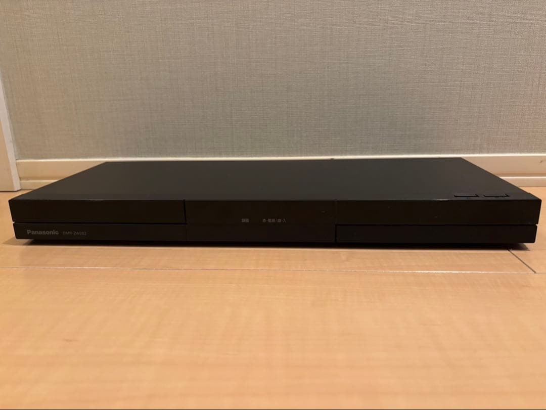 Panasonic DMR-2W202 ブラック ブルーレイプレーヤー