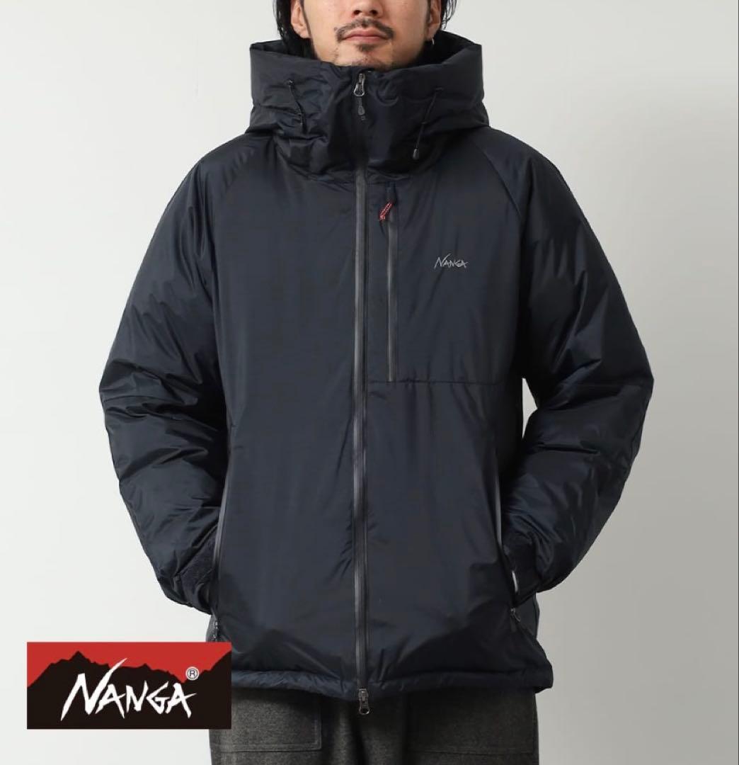 即決可【超美品】NANGA（ナンガ） ダウンジャケット / 透湿 撥水 Lサイズ