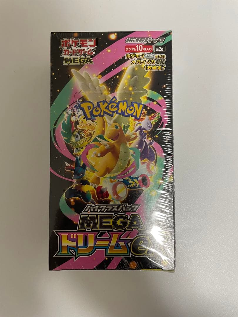 プ*ン様 【ポケモンカード】MEGA ドリームex BOX シュリンク付き