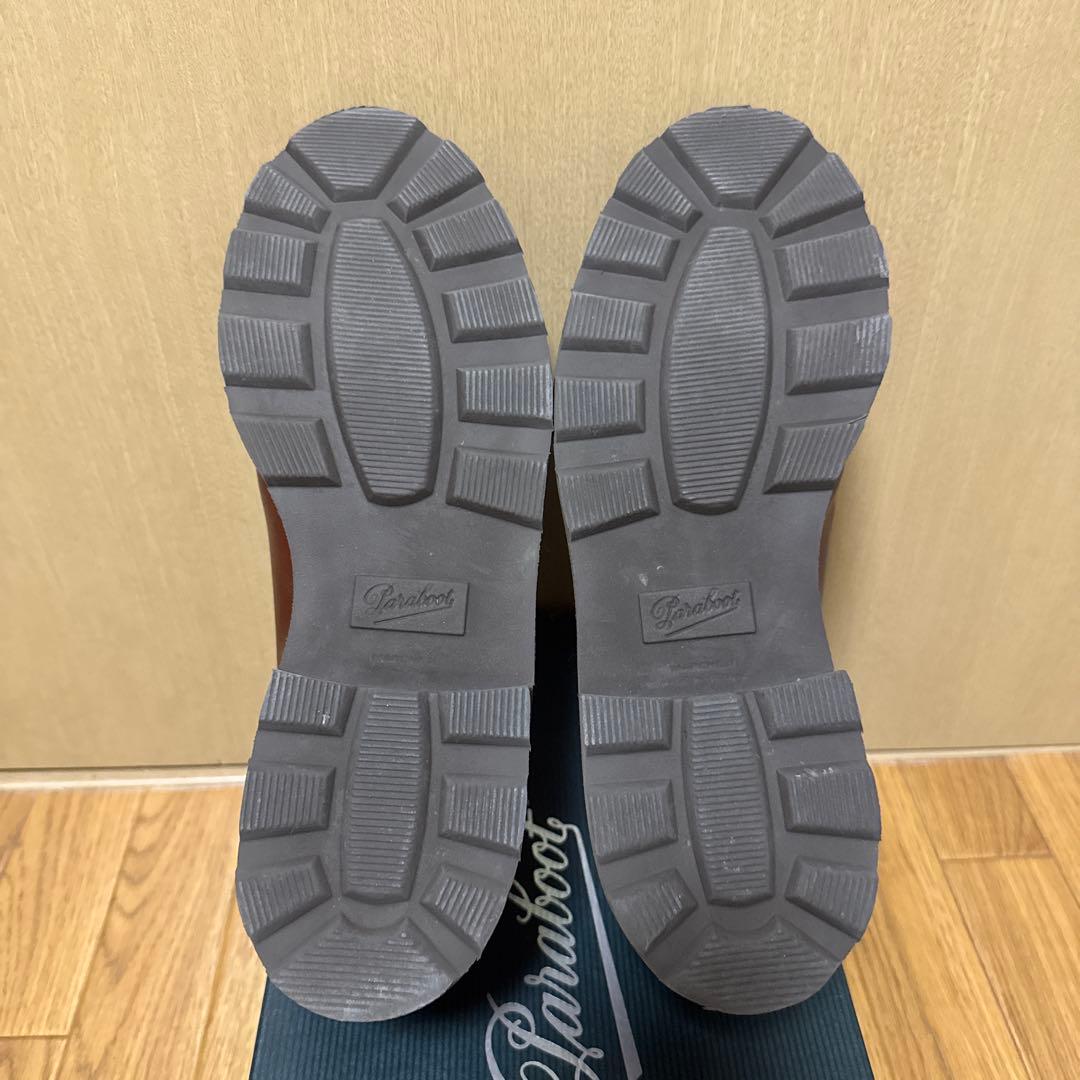 Paraboot ブラウン モカシンシューズ