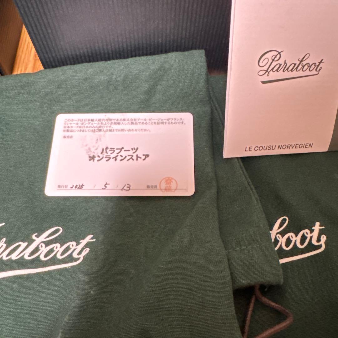 Paraboot ブラウン モカシンシューズ