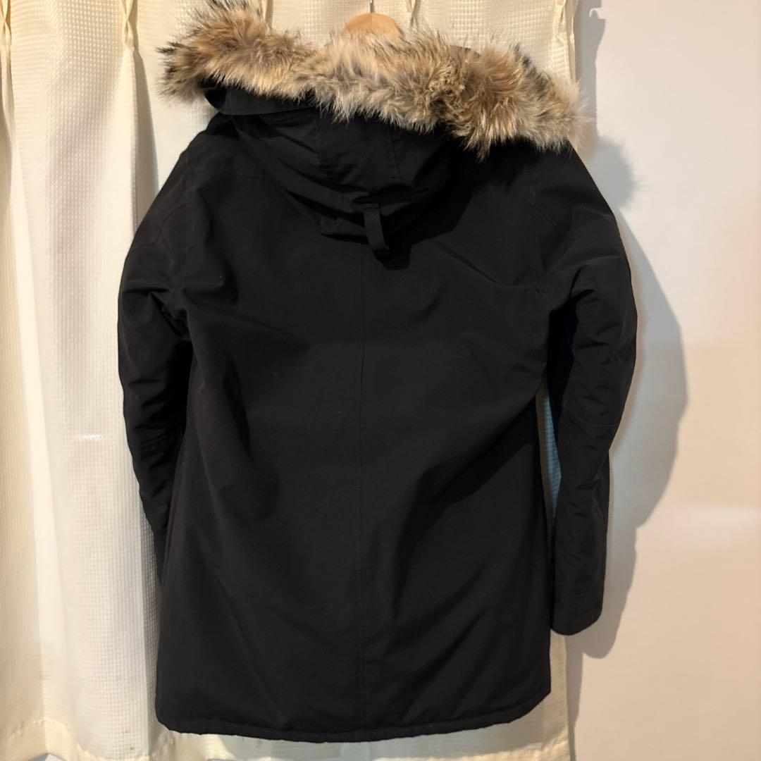 【美品】カナダグース ファー付きダウンコート メンズ 3438JM