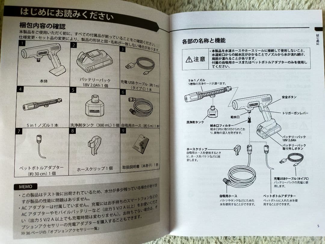 【新品】ケルヒャー ハンディジェット OC5 Handy 1.328-142.0