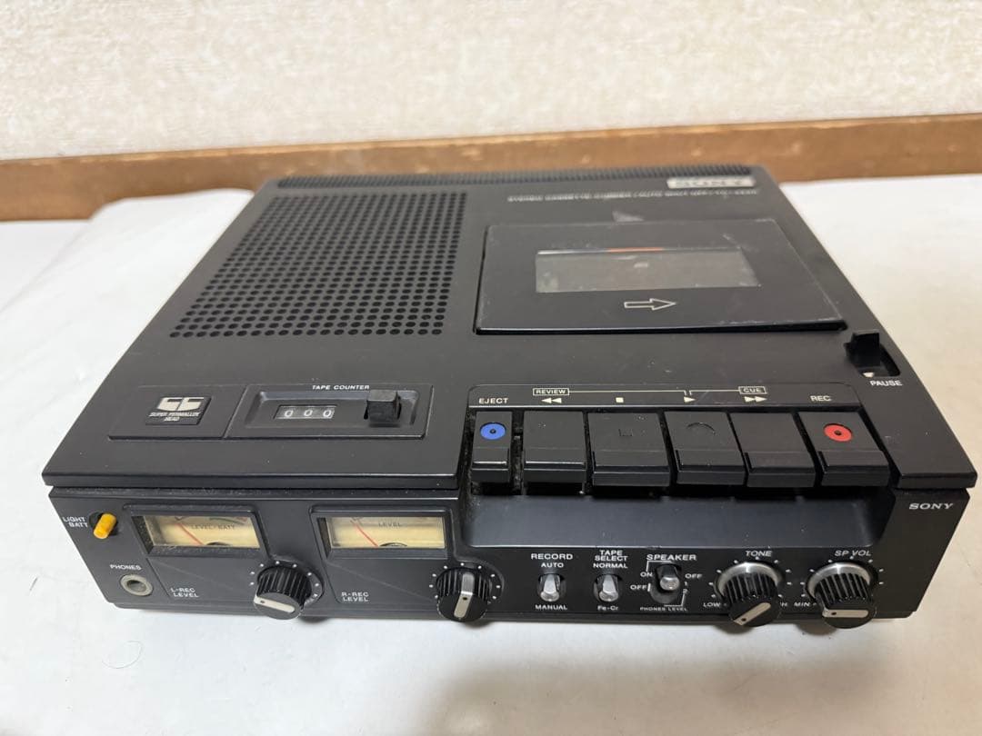 ジャンク品 ソニー tc-2220 カセットレコーダー