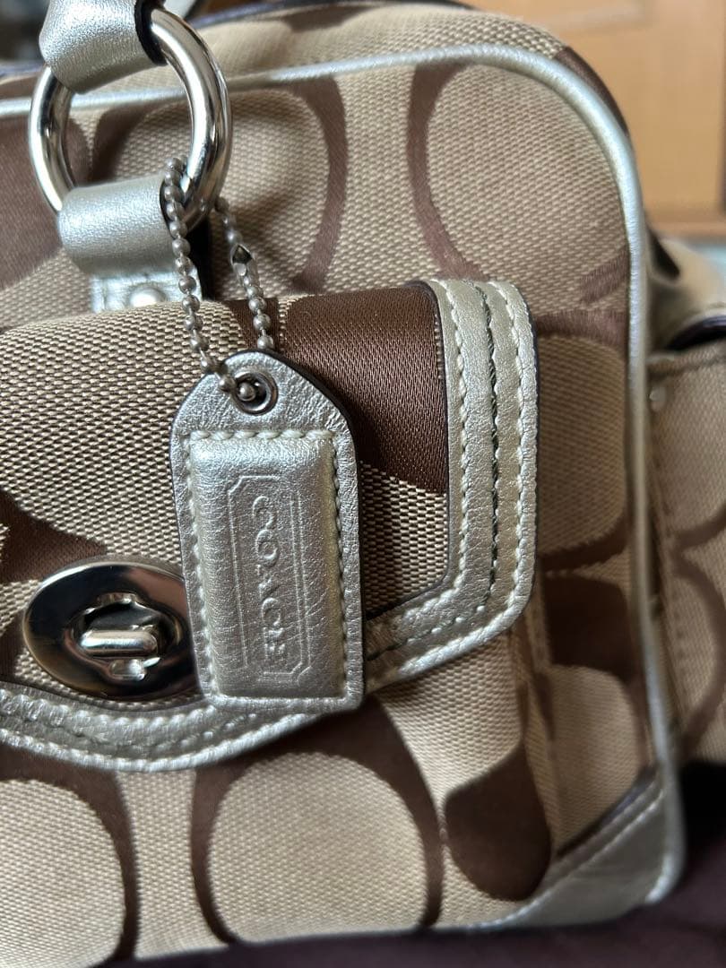 COACH バッグ F19861 キャンパス　本日メルカリ祭セール致しました