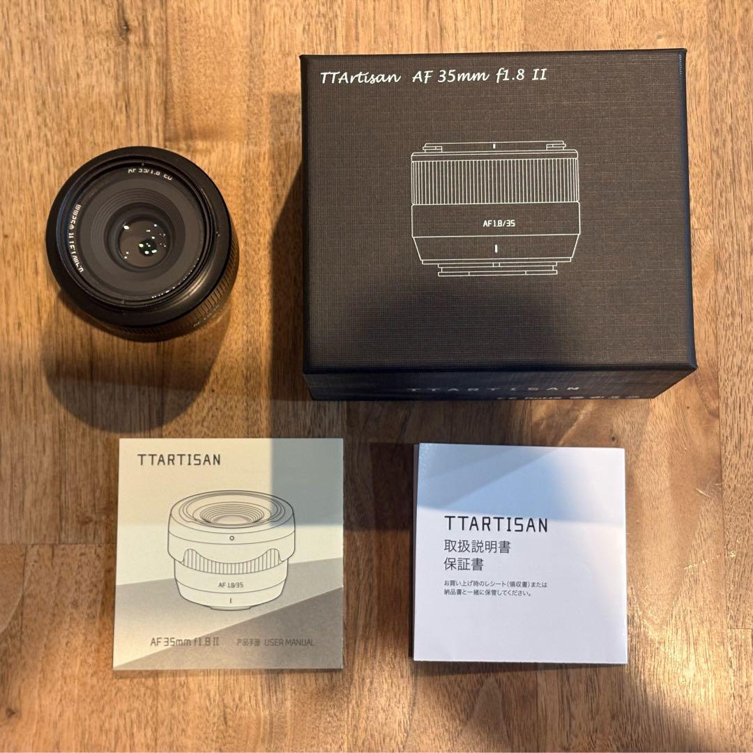 TTArtisan AF 35mm f/1.8 II 単焦点レンズ xマウント