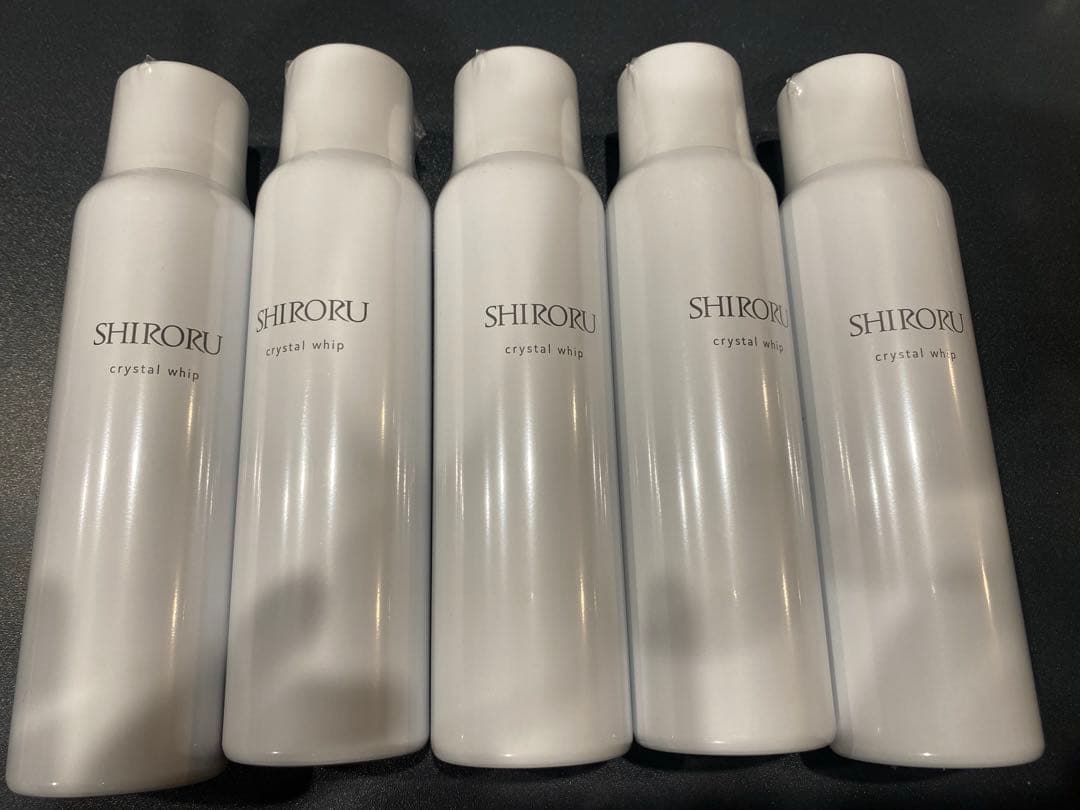【新品】SHIRORU クリスタルホイップ5本セット