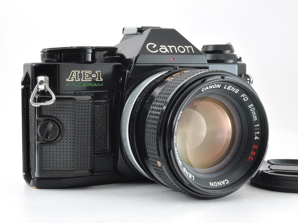 キヤノン AE-1 PROGRAM FD 50mm f1.4 動作確認済