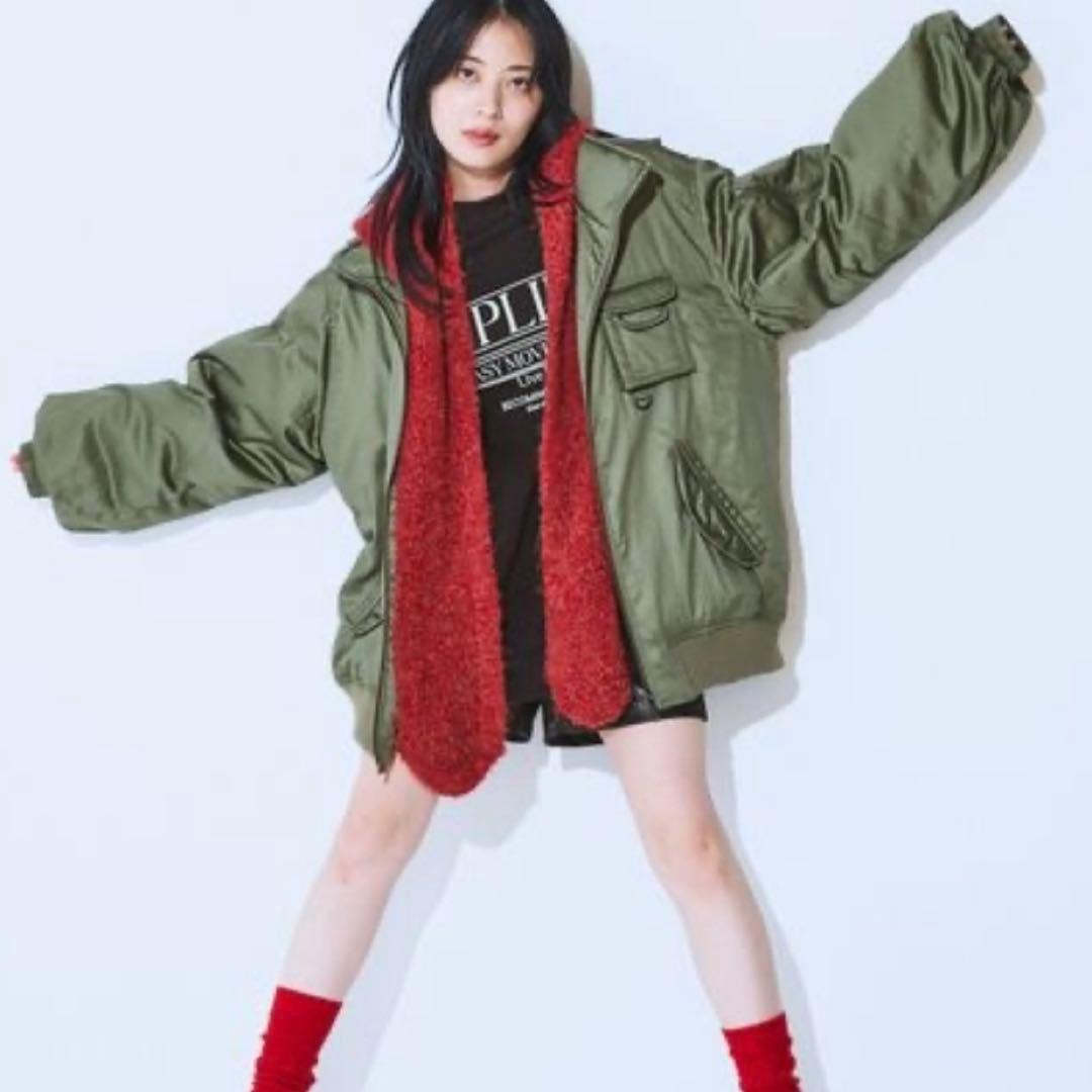 【美品】JEANASIS Army BIG ブルゾン　アウター