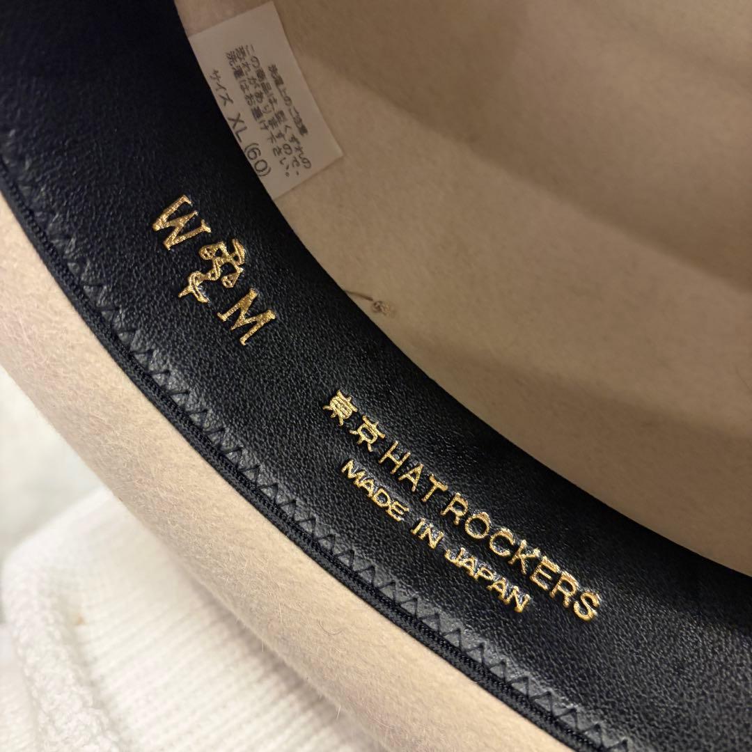 WACKO MARIA ウール ハット 帽子 ワコマリア オフホワイト XL